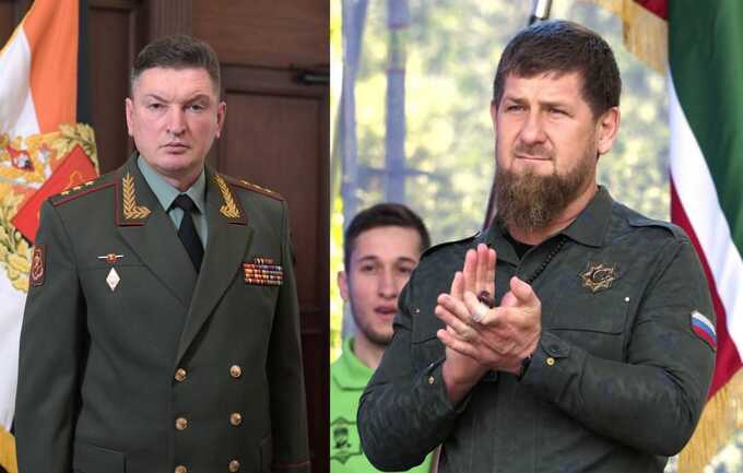 Кадыров обвинил генерал-полковника Лапина в потере Красного Лимана