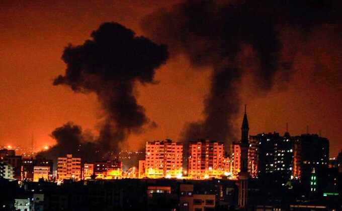 Сектор Газа был атакован Израилем «с суши, моря и воздуха», — об этом заявляет ХАМАС