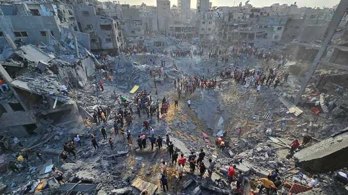 Израиль подтвердил удар по лагерю беженцев Джебалия в Газе