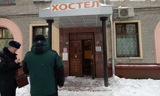 В московском хостеле во время пожара пострадали четыре человека
