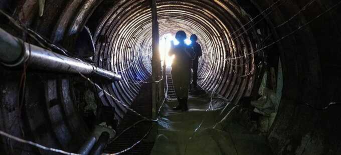 Армия Израиля обнаружила крупнейший туннель ХАМАС в секторе Газа