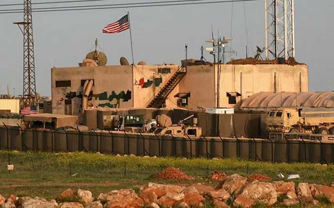 Военная база США в Сирии подверглась удару беспилотника