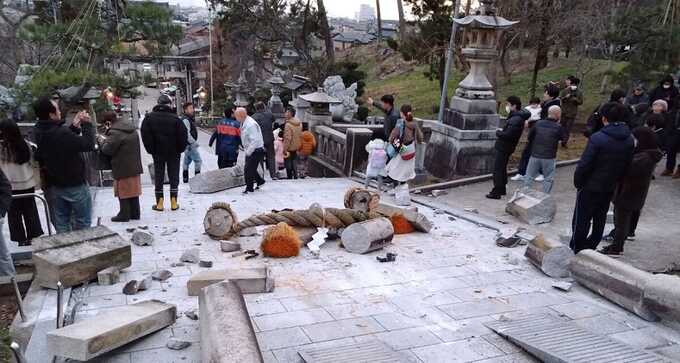 Появились подробности о втором землетрясении в Японии