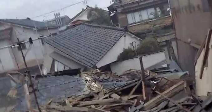 В Японии выросло число жертв землетрясений