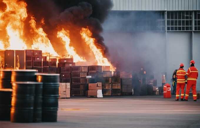 Работники горящего склада Wildberries пожаловались на досмотр охраны на выходе