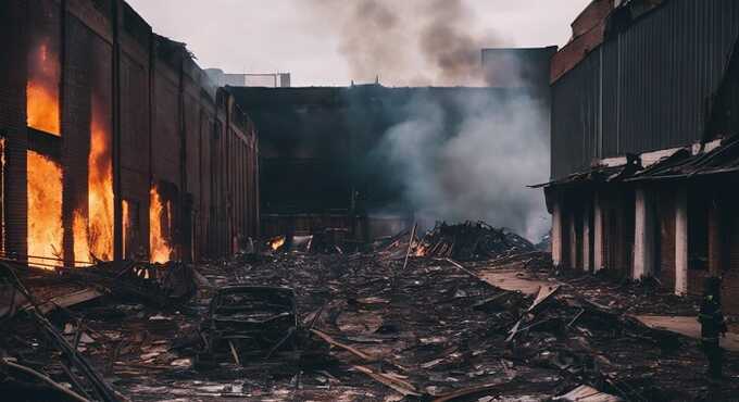 Стало известно о масштабе разрушений при пожаре на складе Wildberries