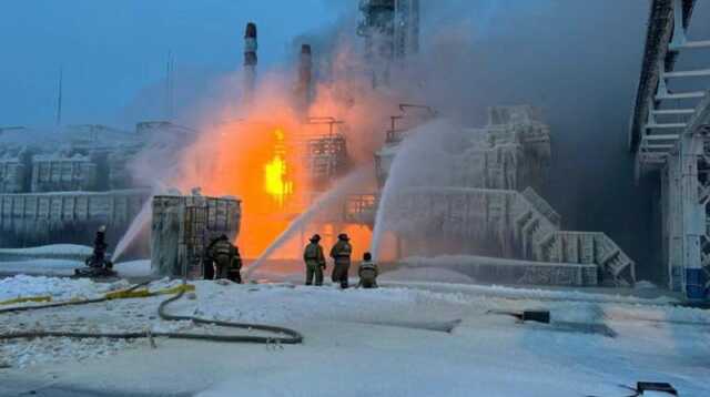Пожар в порту Усть-Луги локализовали
