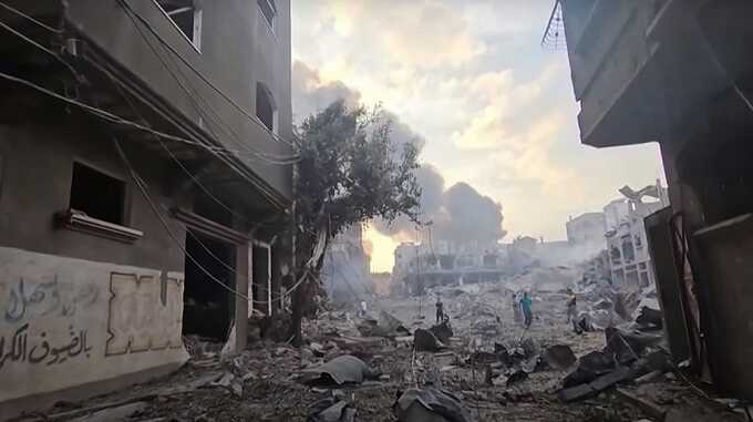 В секторе Газа в результате обрушения зданий погиб 21 израильский солдат