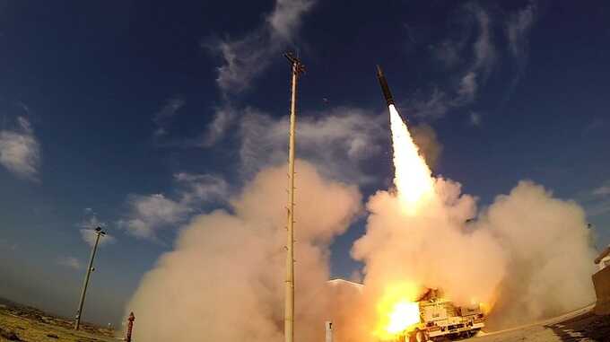Израильские вооруженные силы перехватили ракеты «земля-земля» вблизи Красного моря