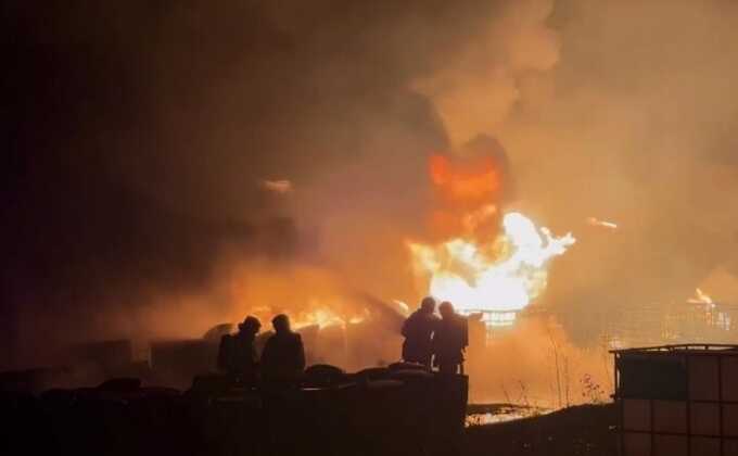В Прикамье пожар на газопроводе уничтожил два дома