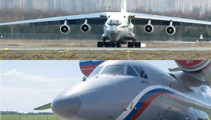 Самолёты Ан-72 и Ил-76 едва не столкнулись в небе над Омском