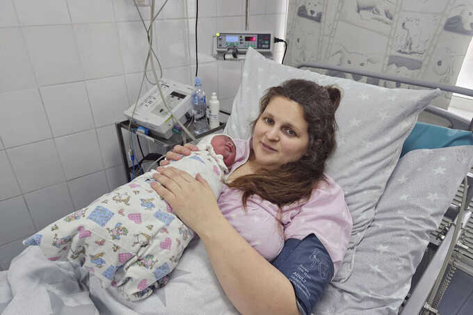 Россиянка в 34 года родила 13-го ребёнка