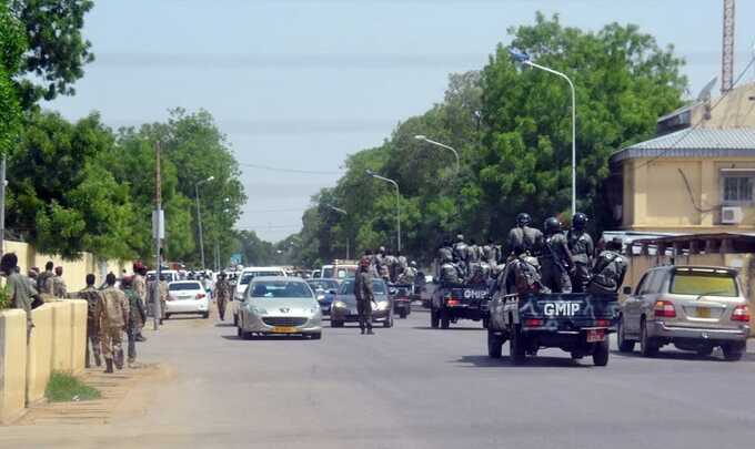 В столице Чада слышна стрельба и зафиксировано передвижении танков и бронетехники