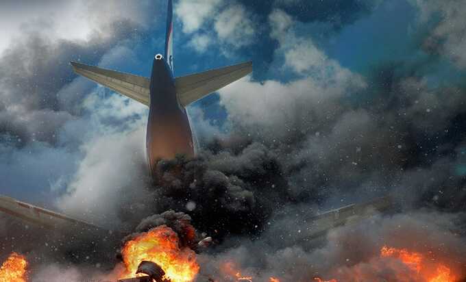 В Иванове над Северным аэродромом загорелся и рухнул самолёт