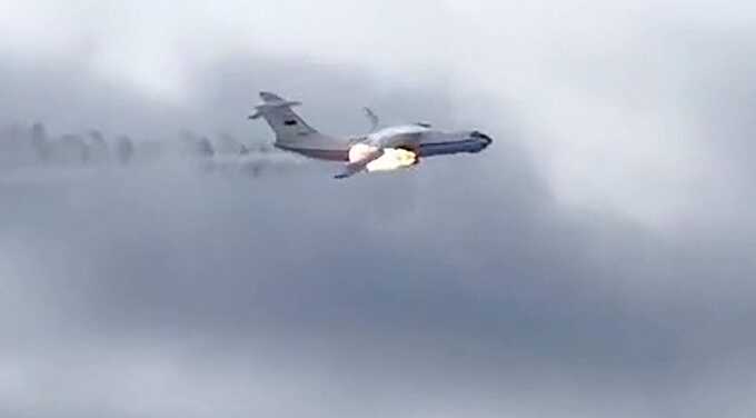 Причиной крушения военного транспортного самолёта ИЛ-76 под Иваново названа техническая неисправность двигателя