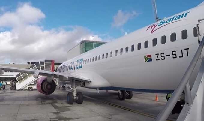 Boeing потерял колесо при взлёте в аэропорту Йоханнесбурга