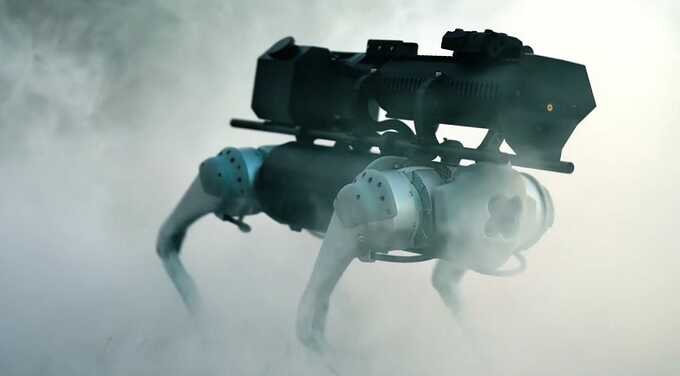Компания Throwflame выпустила робота-собаку с огнемётом на спине