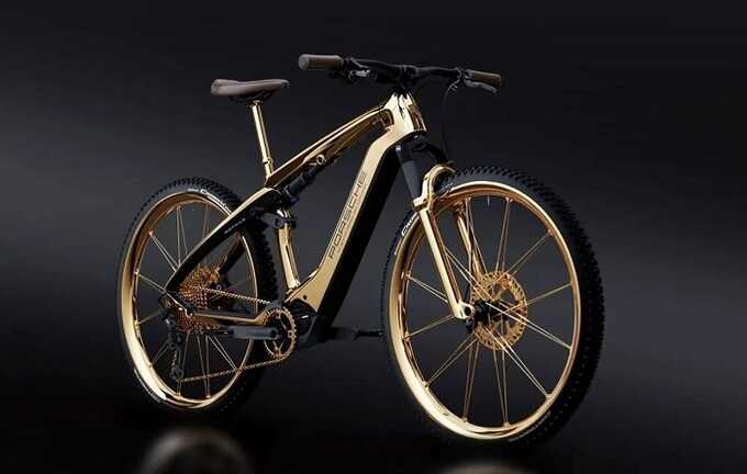 В России выпустили золотой велосипед за 4 миллиона рублей