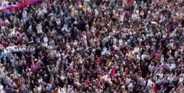 Массовые протесты против процесса делимитации границы с Азербайджаном проходят в Ереване