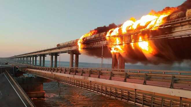 В Госдуме допустили причастность спецслужб Британии к взрыву на Крымском мосту